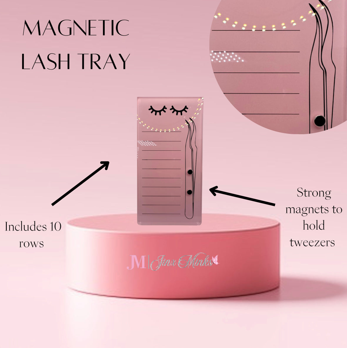 Magnetic Lash Tray